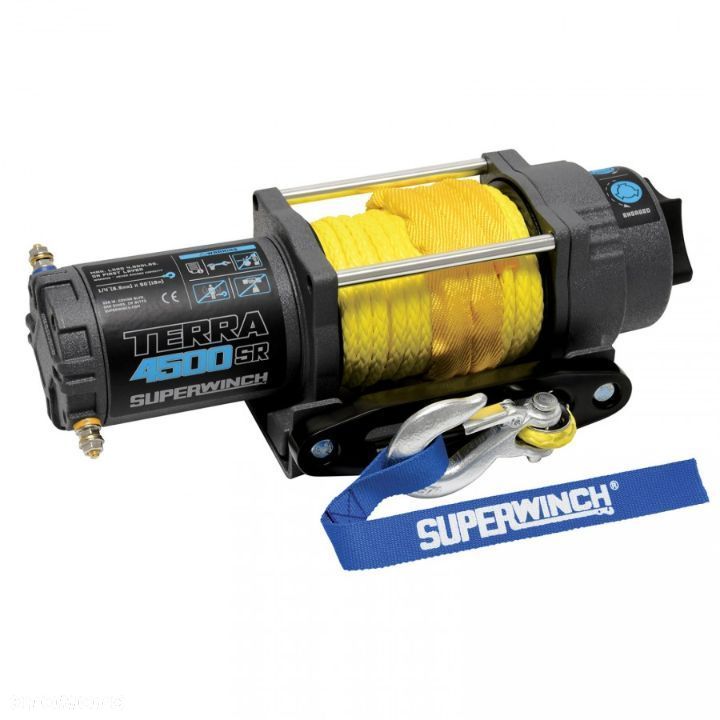 Wyciągarka Elektryczna Superwinch Nowa Terra 4500 SR Z Liną Syntetyczną - 9