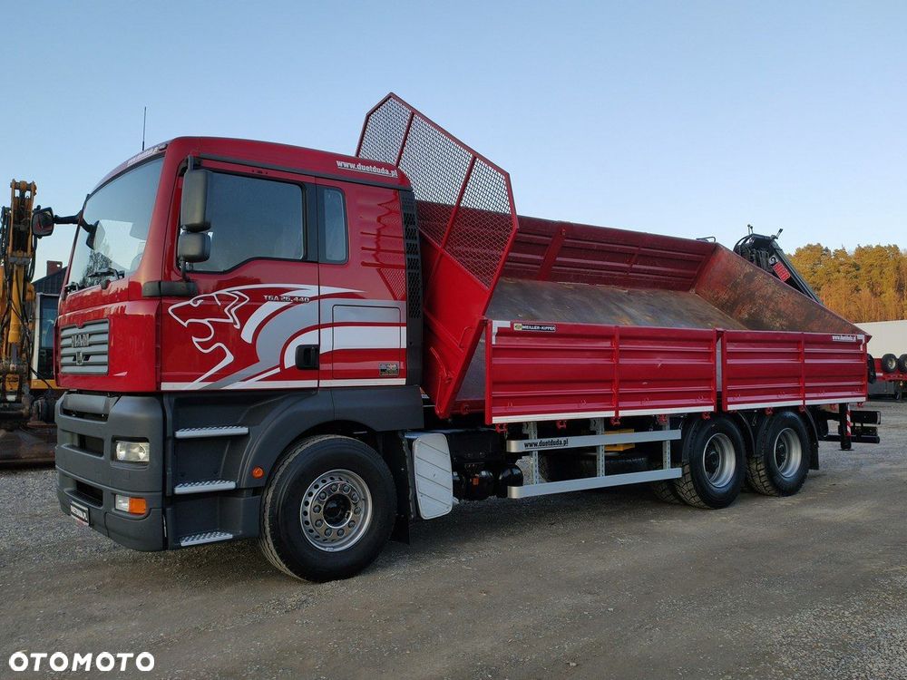 MAN Man 26.440 6x4 HDS HIAB 166 B-3 DUO Wywrotka Meiller 2-stronna - 7