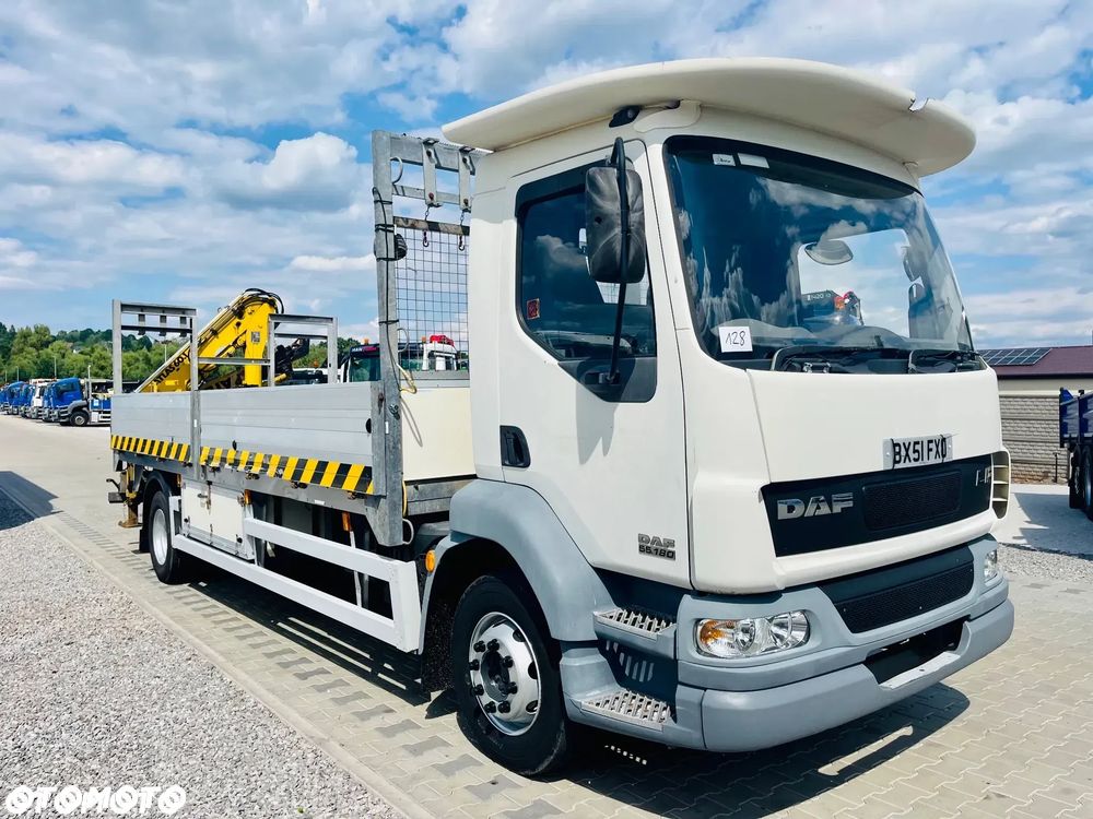 DAF DAF DAF LF CF 55.180 / 13 ton DMC / 104 tys km !!! / HDS żuraw dzwig kran Krane - 3