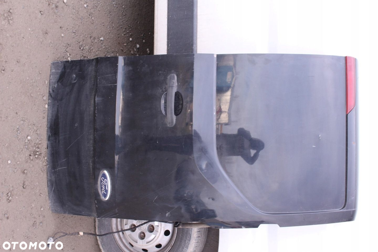 Drzwi Prawy Tył Skrzydełko Kompletne Ford Transit Custom - 2