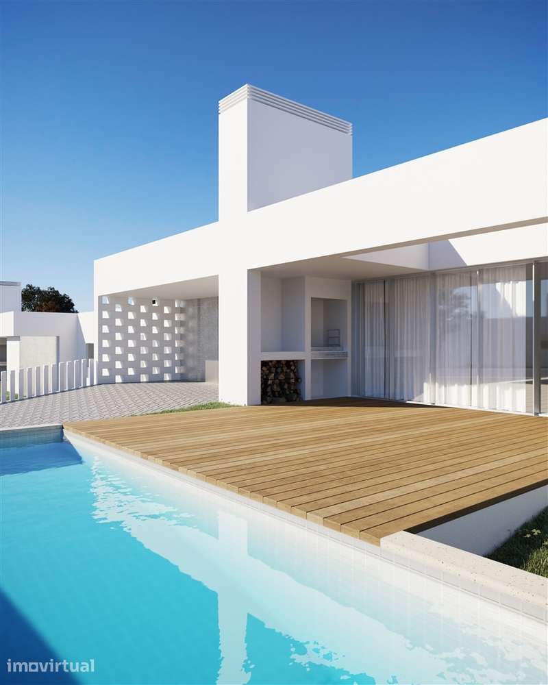 Moradia T3+1 Térrea com Piscina | Ervedeira | Coimbrão - Grande imagem: 5/27