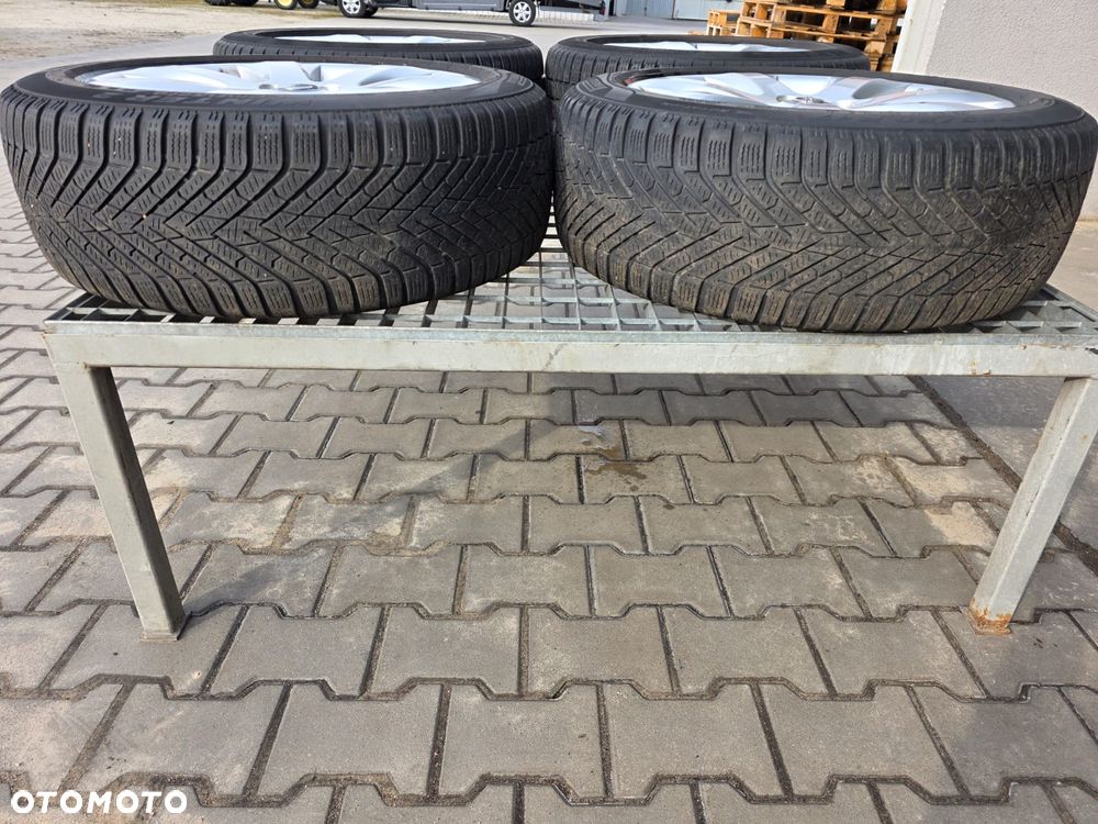 Opel Astra j Zafira c 5x115 r17 felgi aluminiowe koła opony zimowe 225/50 czujniki tpms Komplet 2x pirelli 2x continental - 7