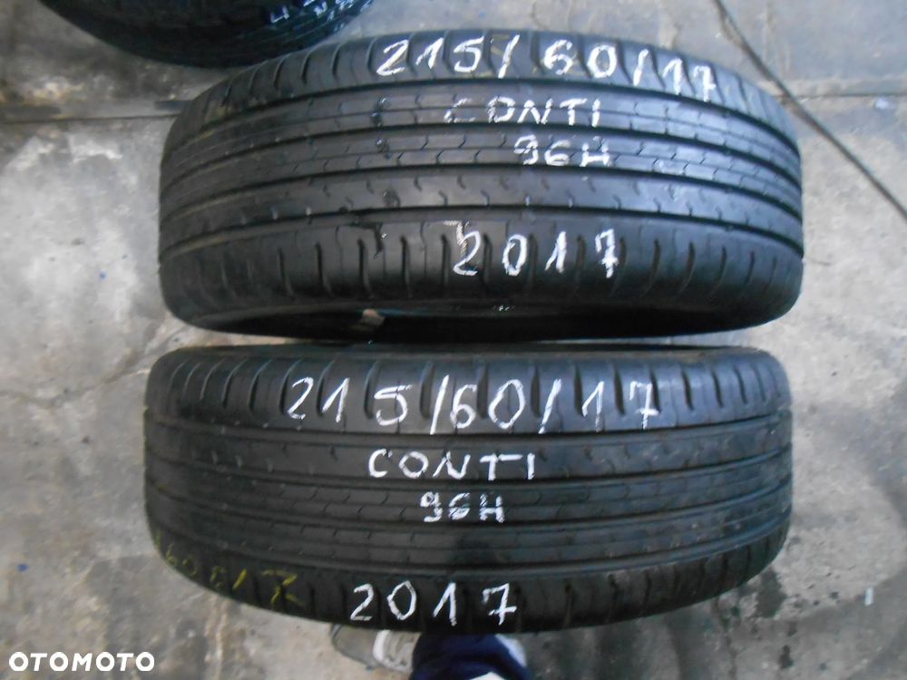 OPONY 215/60R17 CONTINENTAL CONTI ECO CONTACT 5 DOT 2017 8.2MM - 1