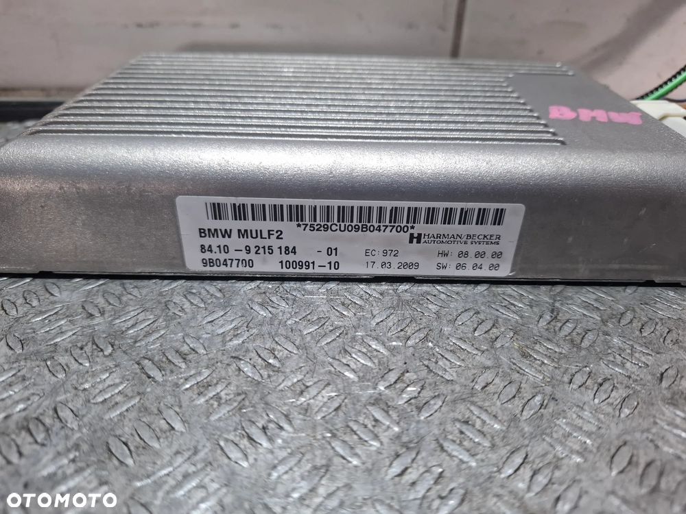 Sterownik bluetooth BMW E90 E91 2009 rok lift 2,0 D nr 9215184 - 2