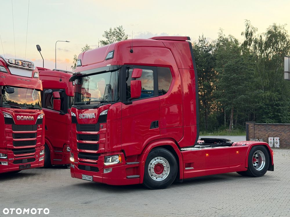 Scania 540S na starym silniku pojedyncze głowice bez egr perfekcyjny stan cala na poduszkach z Niemiec kontrakt ASO - 4