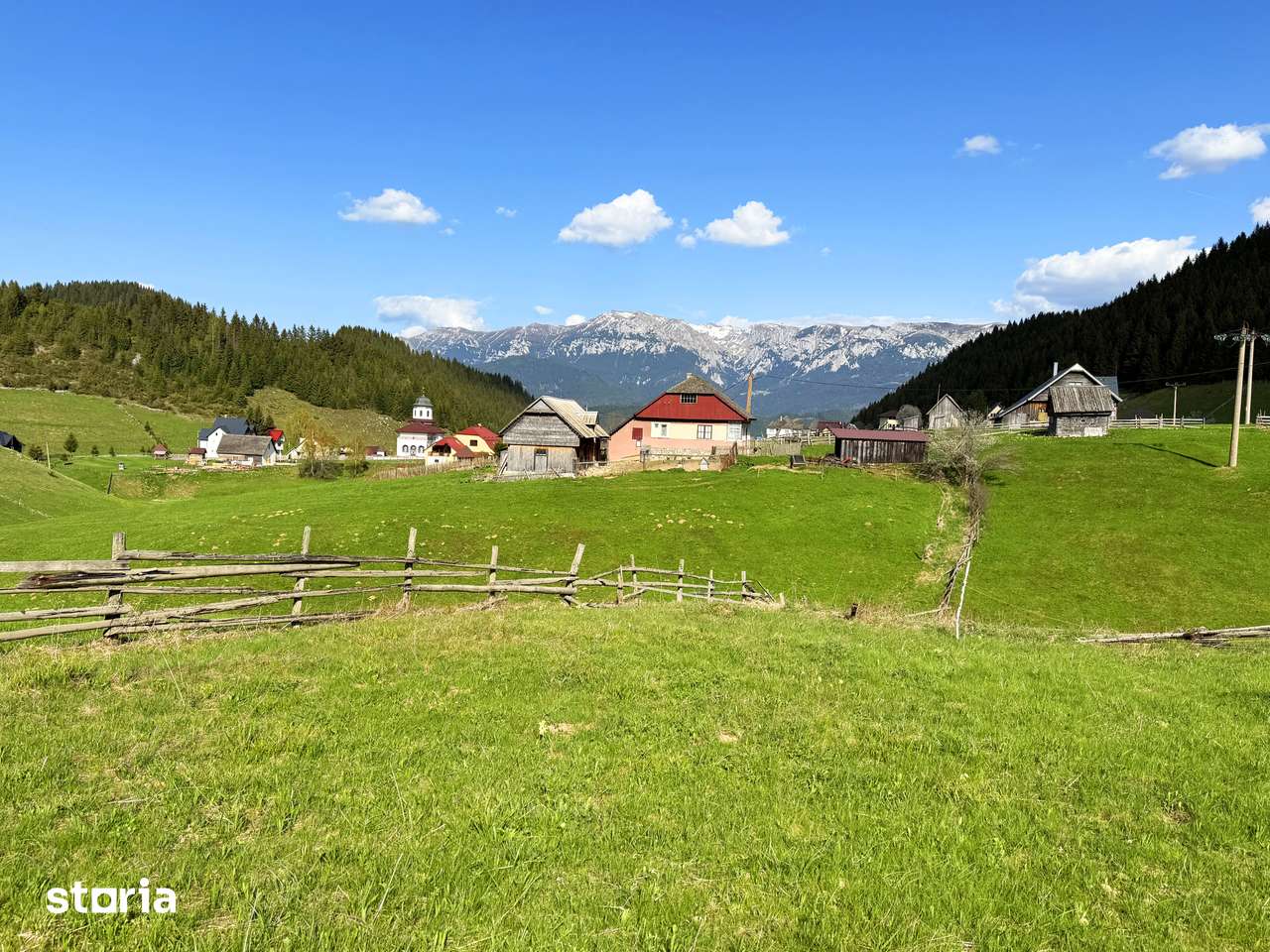 Teren intravilan, 8400 mp, comuna Fundata, zona Bran-Moeciu, Brasov - Imagine principală: 4/9