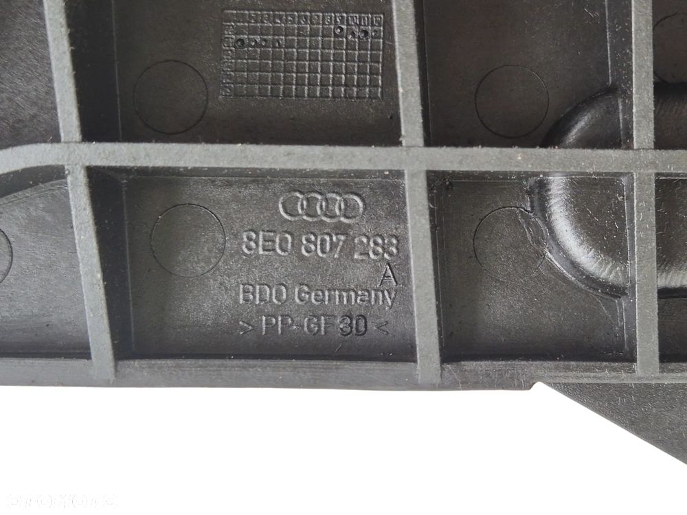 AUDI A4 B6 ŚLIZG MOCOWANIE BŁOTNIKA PRZÓD PRAWY : 8E0853922B LUB LEWY : 8E0853921B | ŚLIZG MOCOWANIE ZDERZAKA PRZÓD PRAWY : 8E0807284A LUB LEWY : 8E0807283A - 21