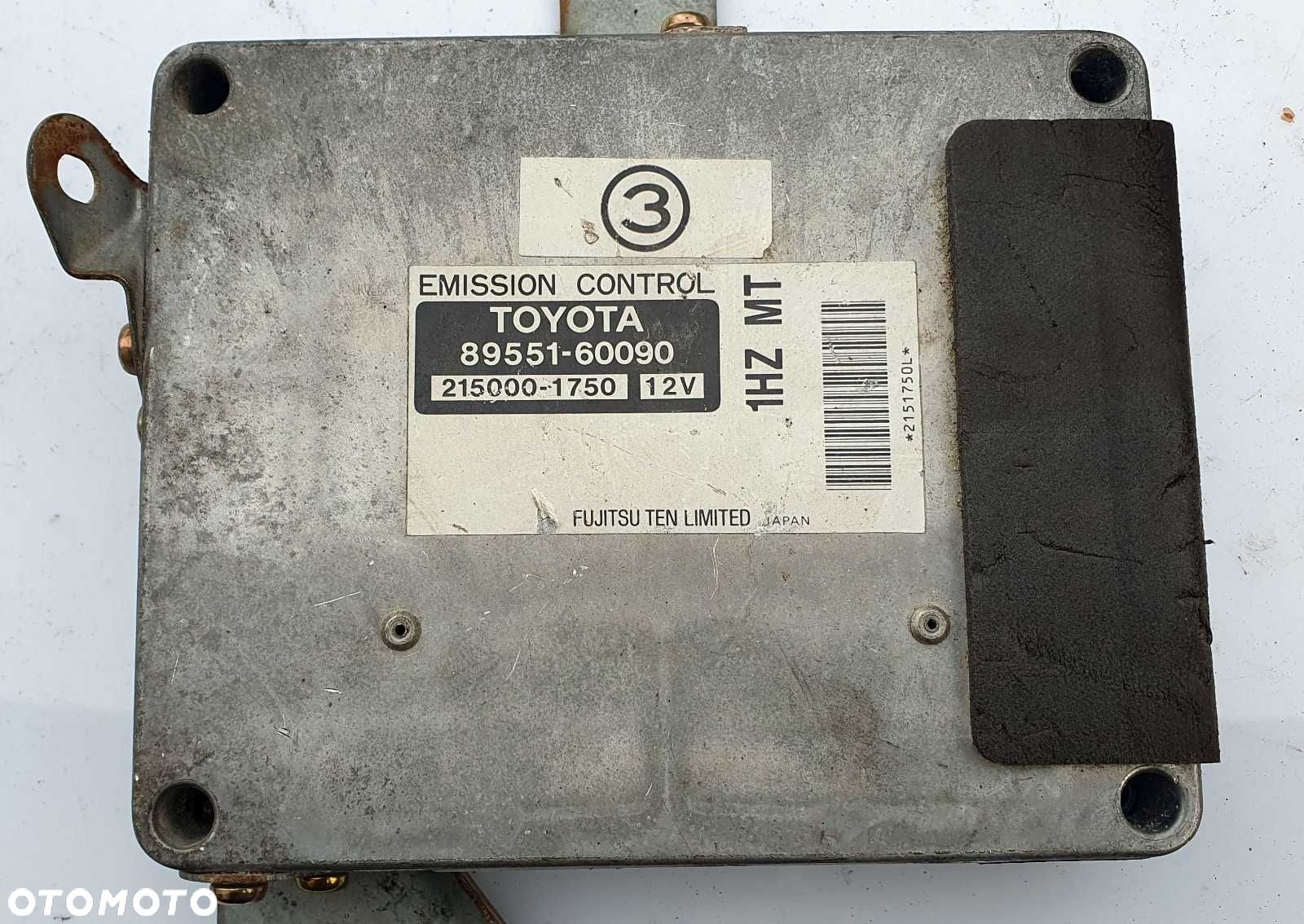Moduł emisji spalin Toyota Land Cruiser LJ70 BJ70 1HZ manual - 1