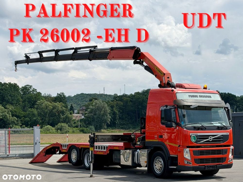 Volvo FM 410 LAWETA 7,90 m + PK 26002 - EH D + PILOT / STAN BDB - 1