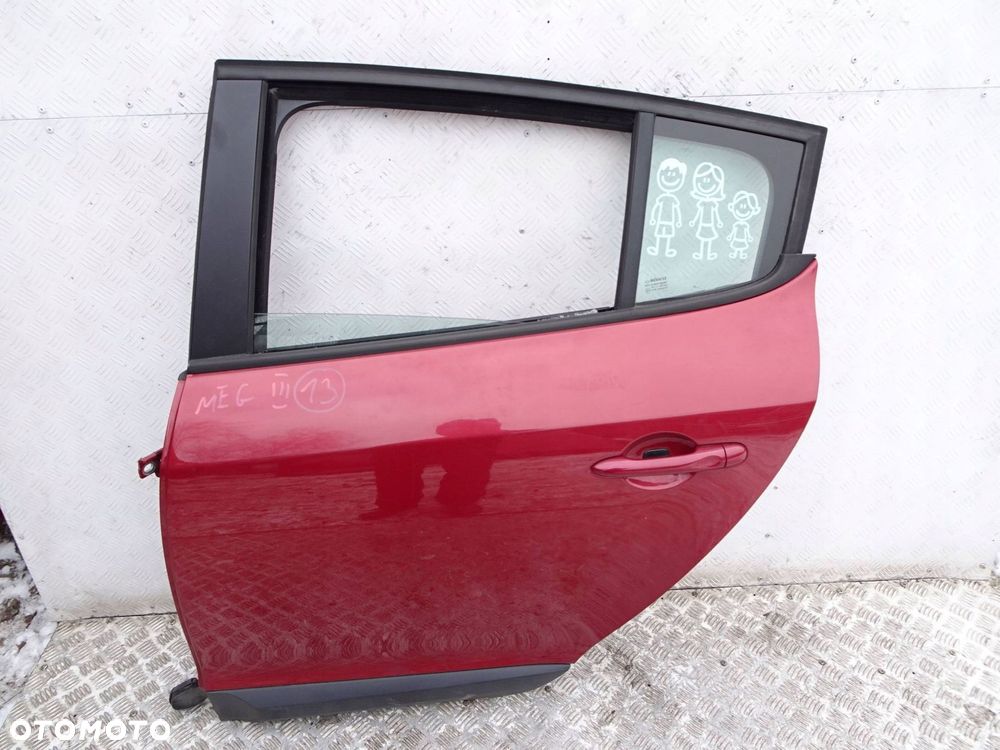 drzwi lewy tył renault megane iii tennj hb - 2