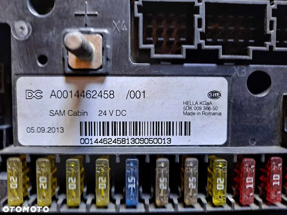 A0014462458 A0014462658 Skrzynka Tablica Modul Plyta bezpiecznikow MERCEDES - 3