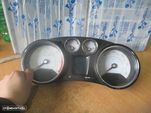 Quadrante 9666651480 PEUGEOT 308 2013 1.6HDI   0P   Km/H Digital - 5