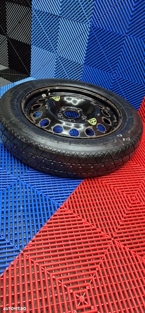 Roata rezerva slim R17 bmw  X3 E83 2.0d N47 177cp euro 5 2009 5X120 - 4