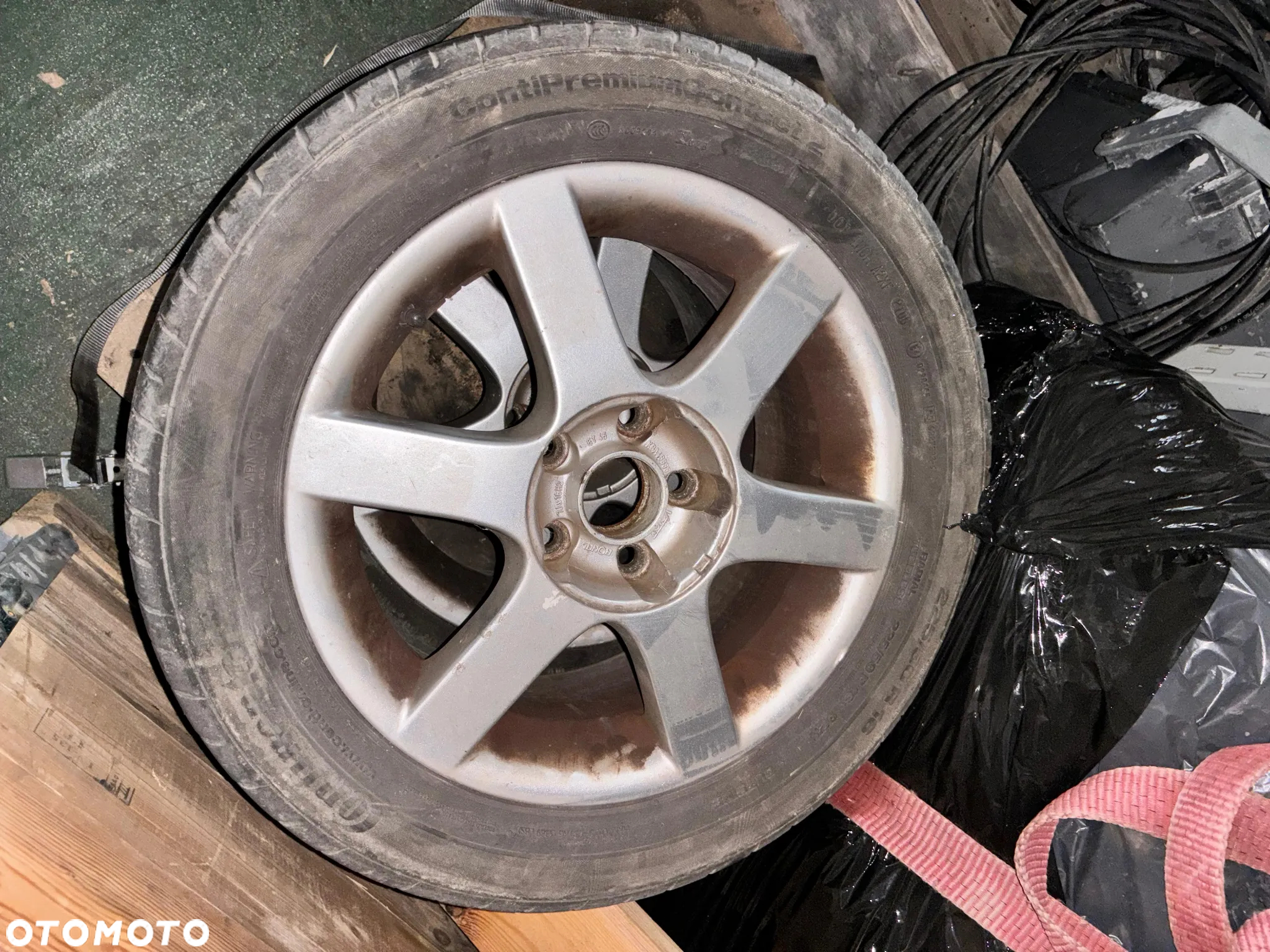 4B0071491 VW albo audi 3B0071491 5x112 16cali + oponki goodyear - 8