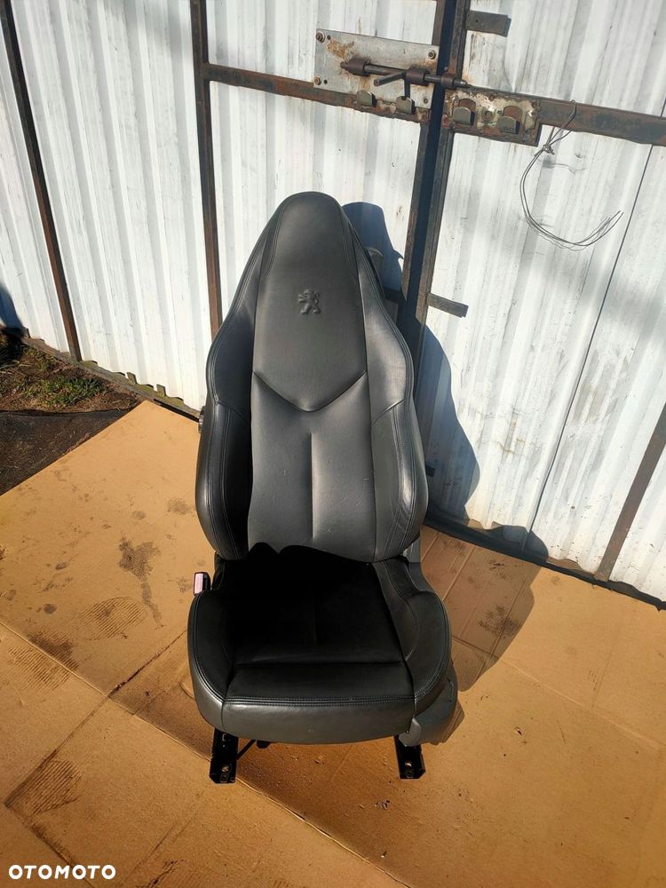 fotel kierowcy lewy skóra peugeot rcz - 7