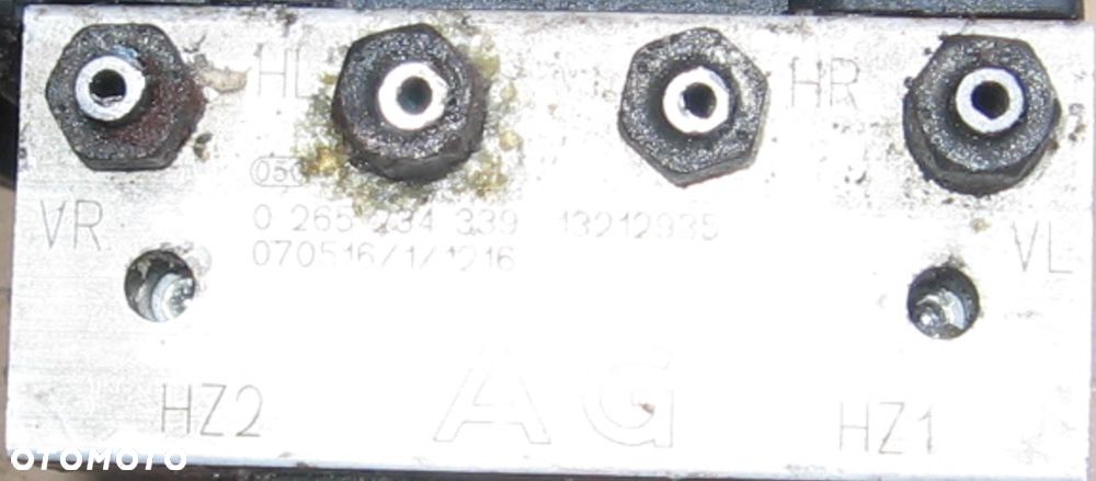 sterownik ABS pompa OPEL MERIVA A 0265234339 - 2
