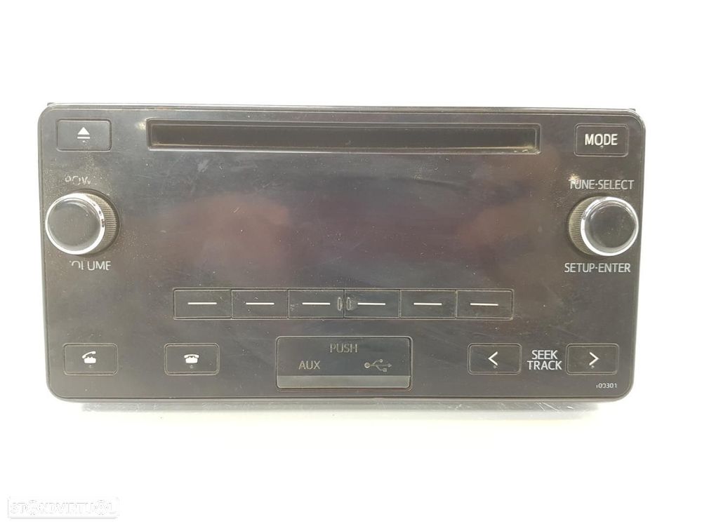 SISTEMA DE ÁUDIO RÁDIO CD TOYOTA LAND CRUISER J12 - 1
