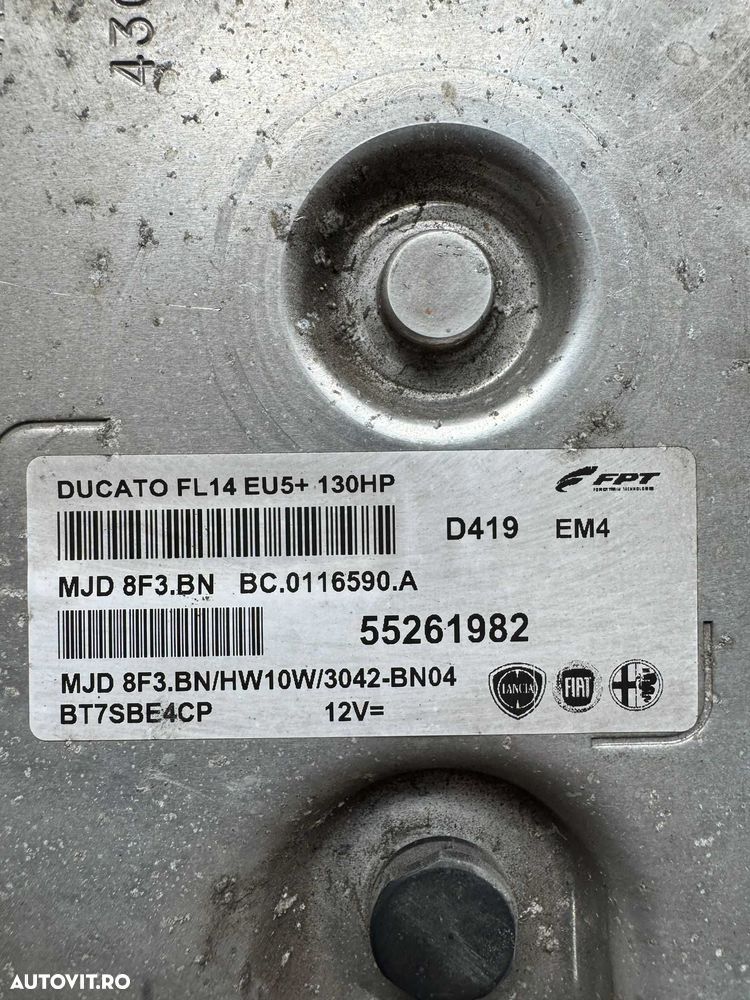 Calculator motor Fiat Doblo 1.3 JTD 55267347 MJD 8F3H 90 HP 2017 - 2