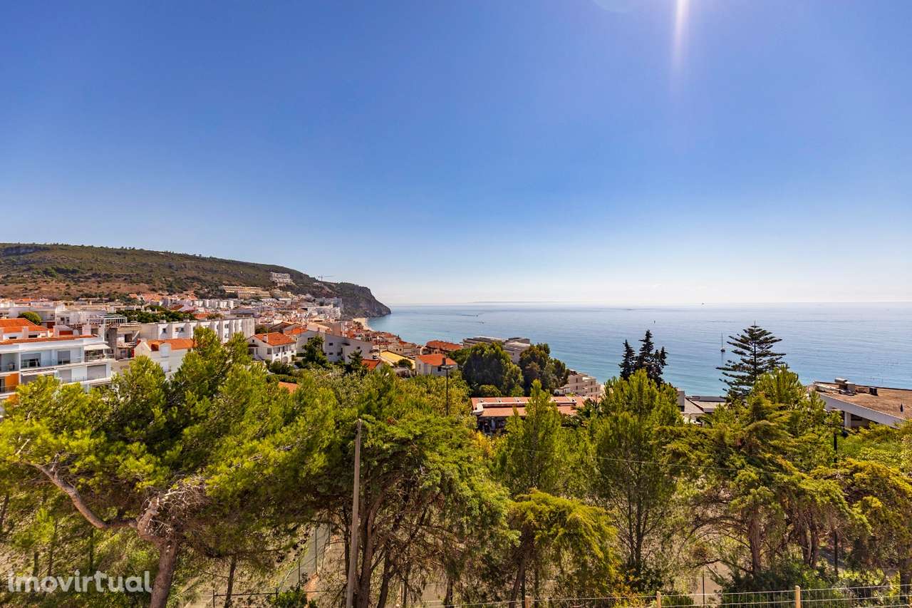 Moradia T3 piscina terraço vista mar e vila de Sesimbra - Grande imagem: 2/40