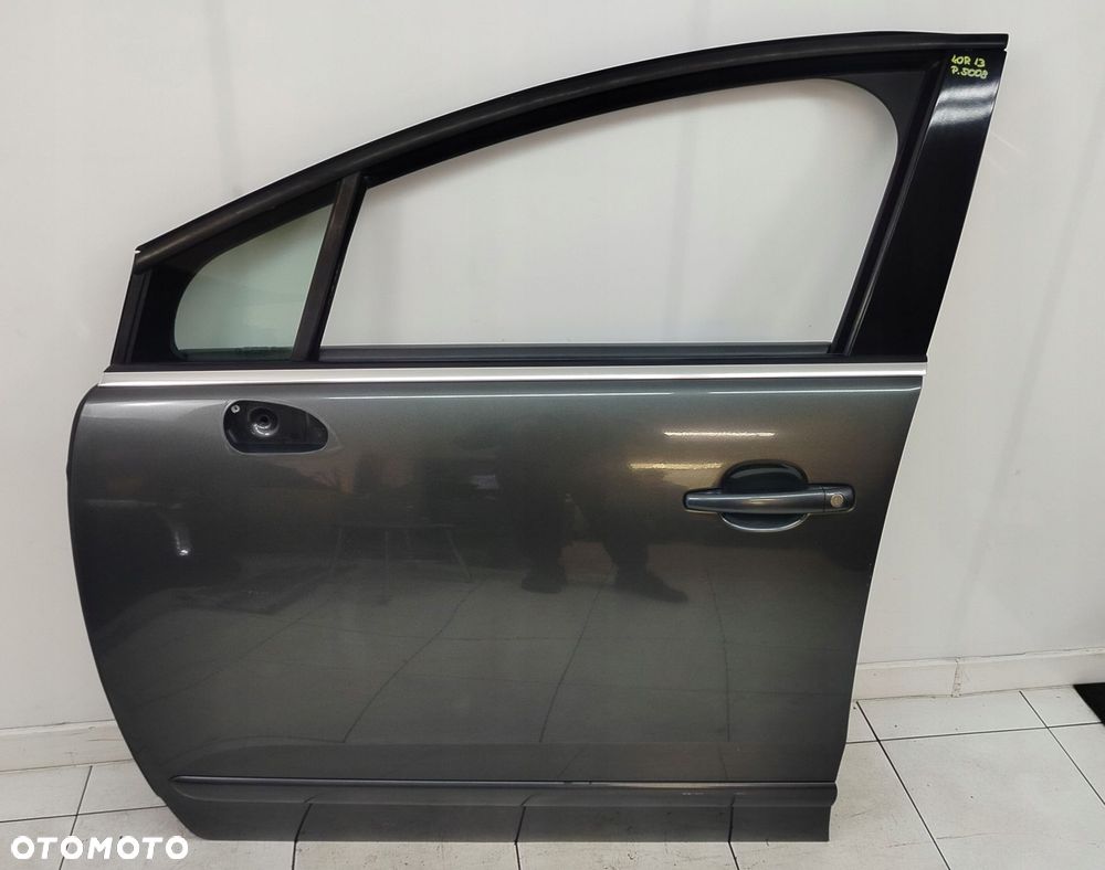 PEUGEOT 5008 I 09R- DRZWI PRAWE PRZEDNIE PRAWY PRZÓD KTP KTPD - 1