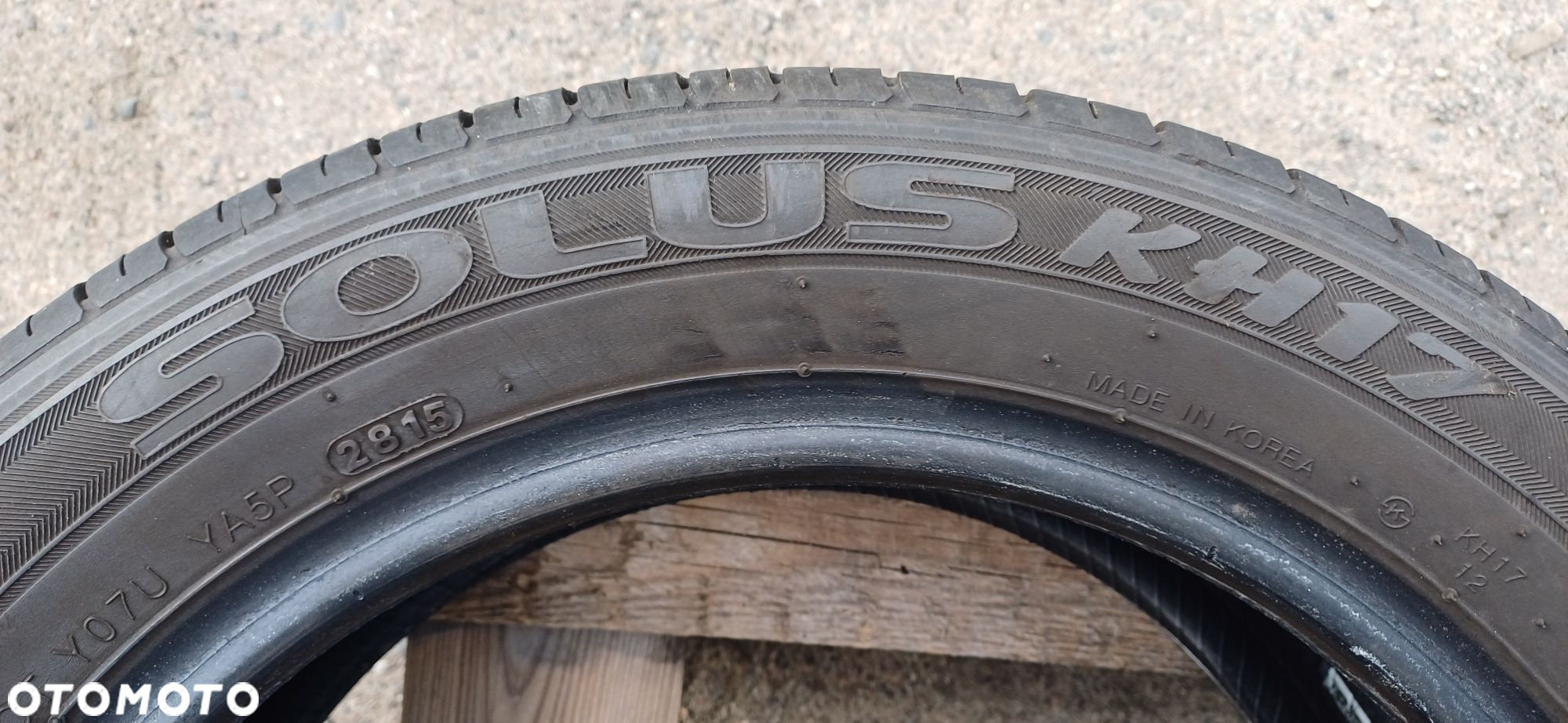 165/60R14 KUMHO , komplet opon letnich. - 8