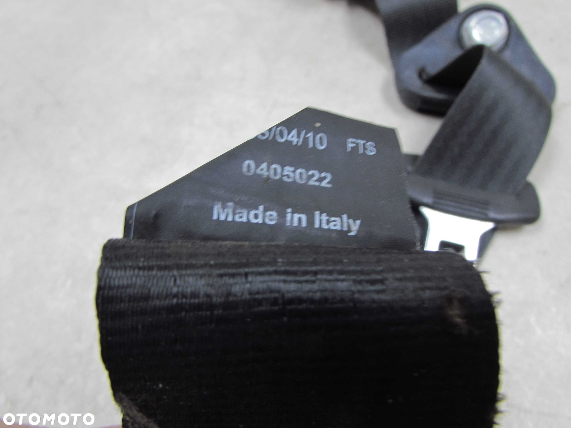 PIAGGIO PORTER HIJET PFAU 06- PAS BEZPIECZENSTWA PRAWY LEWY 0405022 - 6