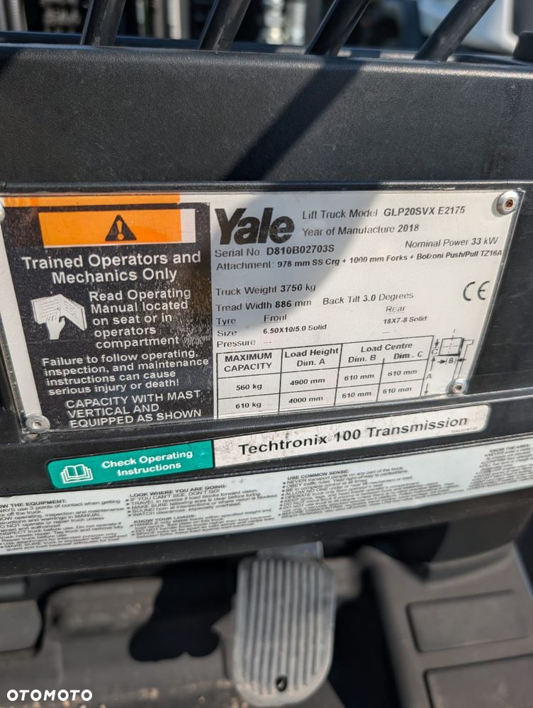 Yale GLP25SVX E2170 2.5T - 8