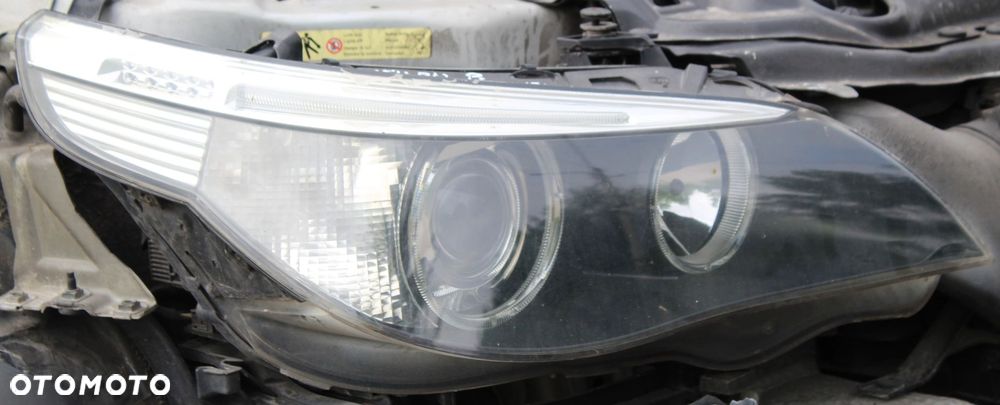 LAMPA PRAWY PRZÓD PRZEDNIA XENON NIESKRETNY BMW E60 E61 EUROPA - 1