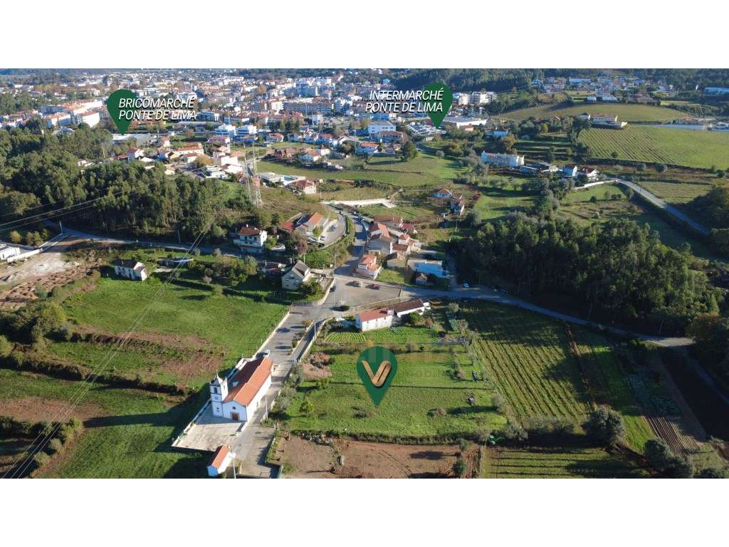 Terreno com 2.053,9 m² PIP APROVADO - Feitosa, Ponte de Lima - Grande imagem: 2/5