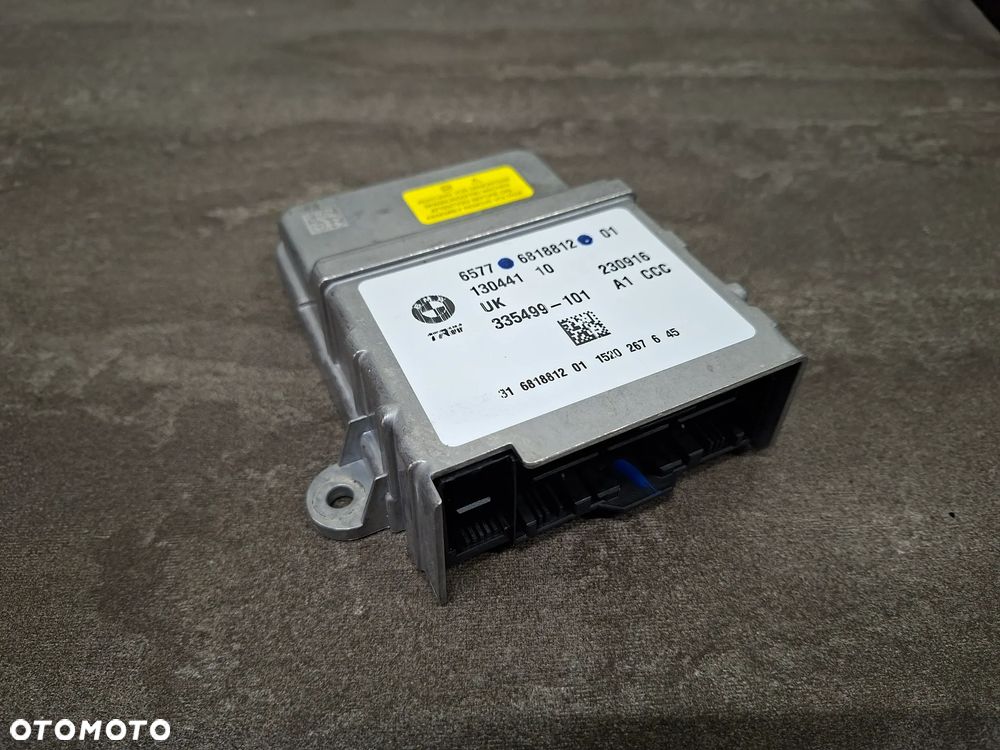 BMW F45 F48 MINI F55 F56 Sensor Sterownik AirBag 6818812 - 3