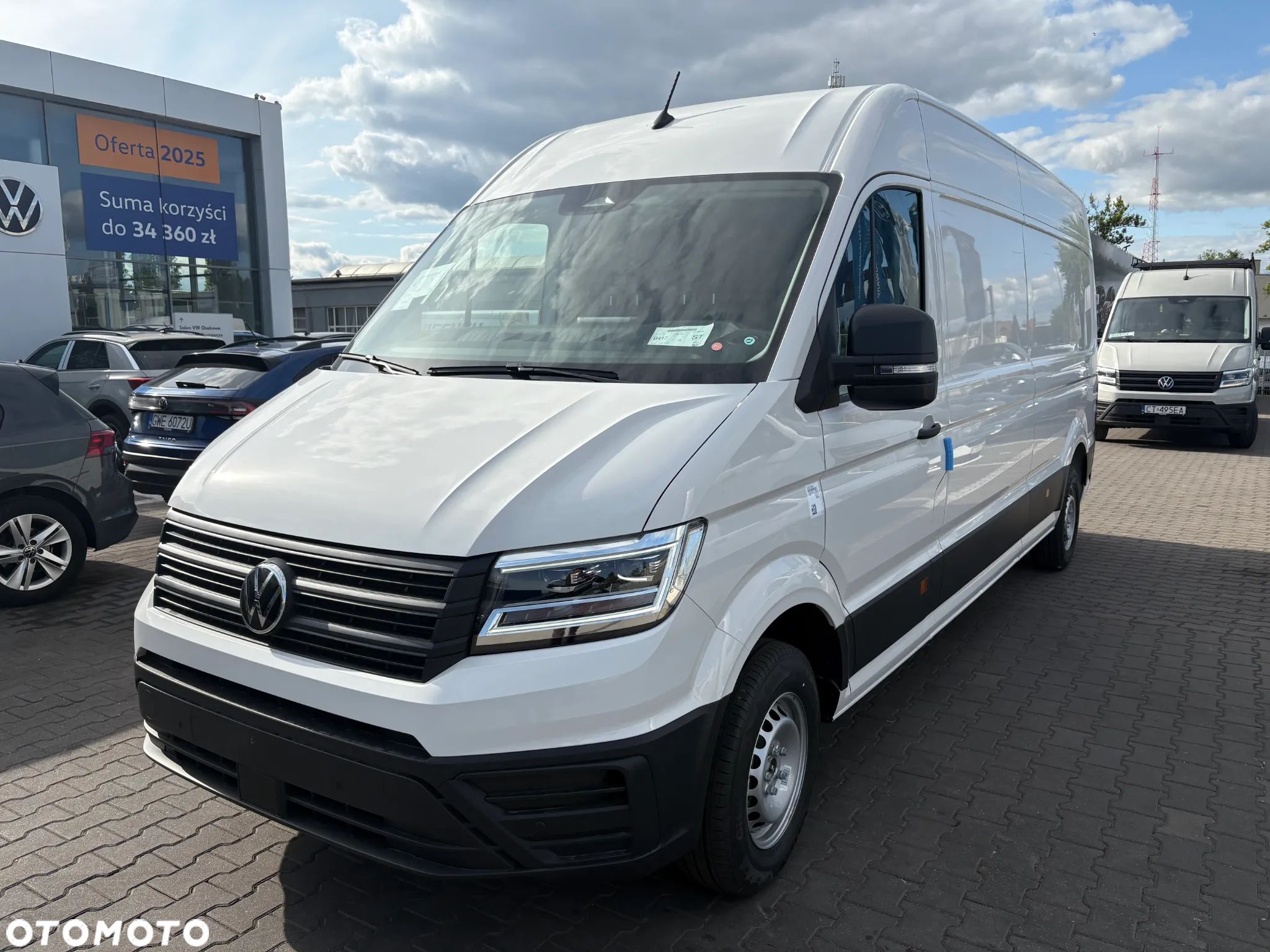 Volkswagen Crafter automat hak fabryczny - 1