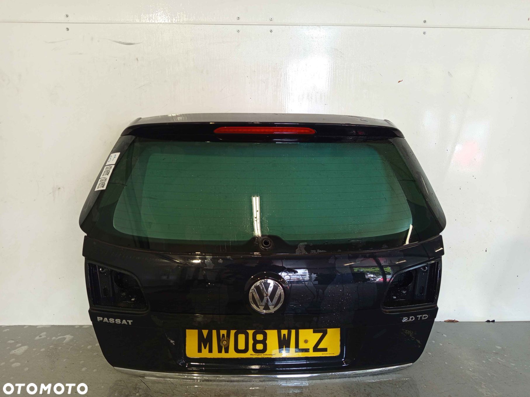 + KLAPA TYŁ TYLNA BAGAŻNIKA DO VOLKSWAGEN PASSAT B6 KOMBI LC9X CZARNY - 1