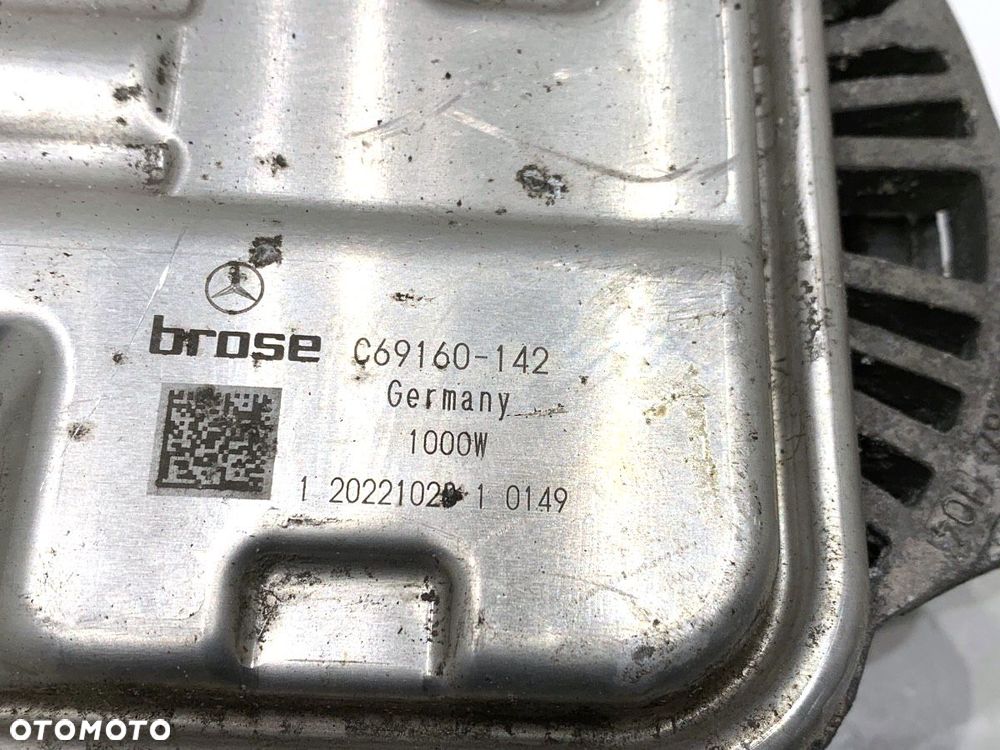 SILNIK WENTYLATORA  MERCEDES-BENZ SPRINTER 3,5-t Tourer Bus (B907) 2018 - 2022 317 CDI (907.731, - 5