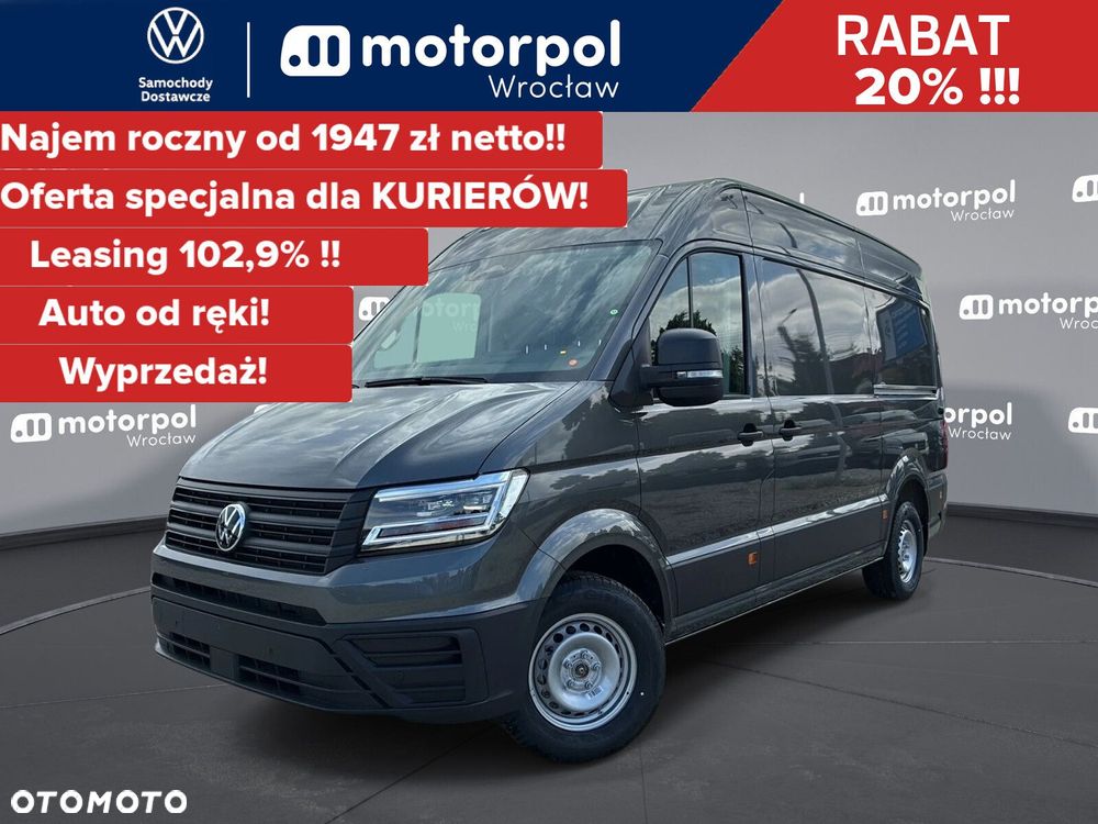 Volkswagen Crafter 35 Furgon AUTOMAT/L3H3, 2.0TDI 177KM, Wysoki dach, r.o. 3640 - 1