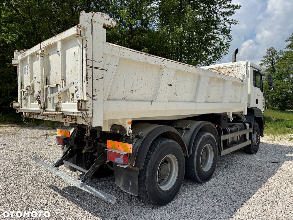 MAN TGA 33.390 6X4 Kiper Wywrotka Manual Resor Hydroburta - 13