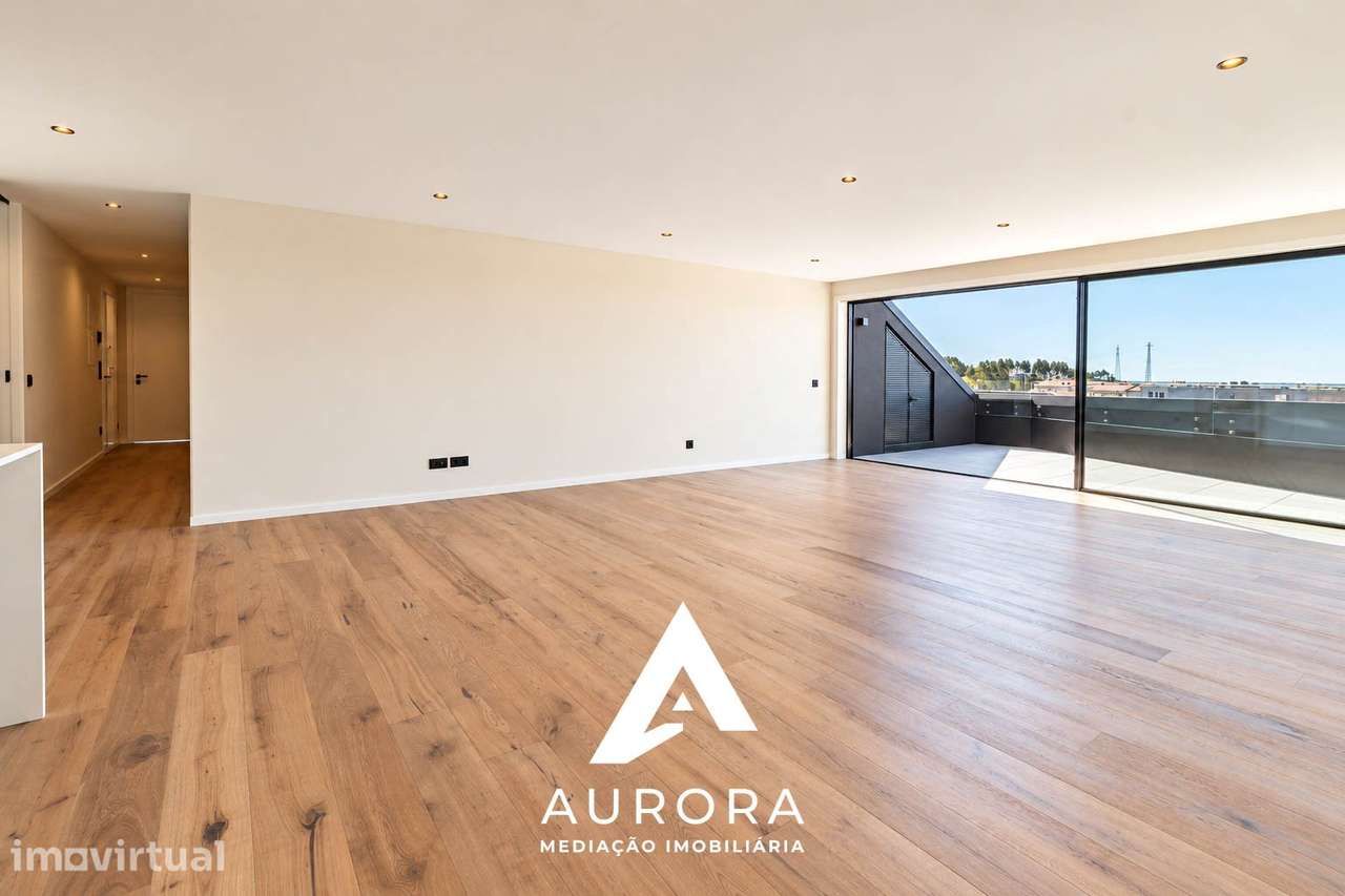 Apartamento T4 Penthouse com Terraço, 4 Suítes, Vista Mar em Espinho - Grande imagem: 2/52