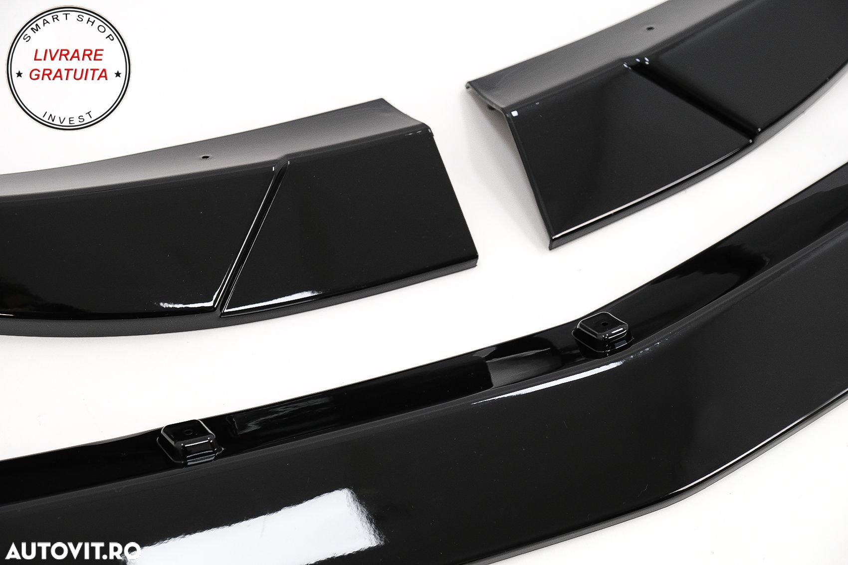 Prelungire Bara Fata Mercedes C-Class W204 S204 C204 Sport Line (2011-2014) Negru - livrare gratuita - 10