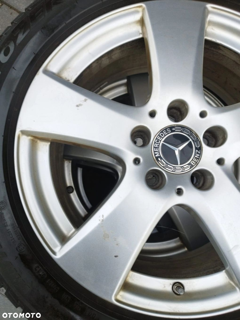 KOŁA ZIMOWE OPONY ZIMA 17 PIRELLI 225/50 R17 MERCEDES W205 C-KLASA - 2