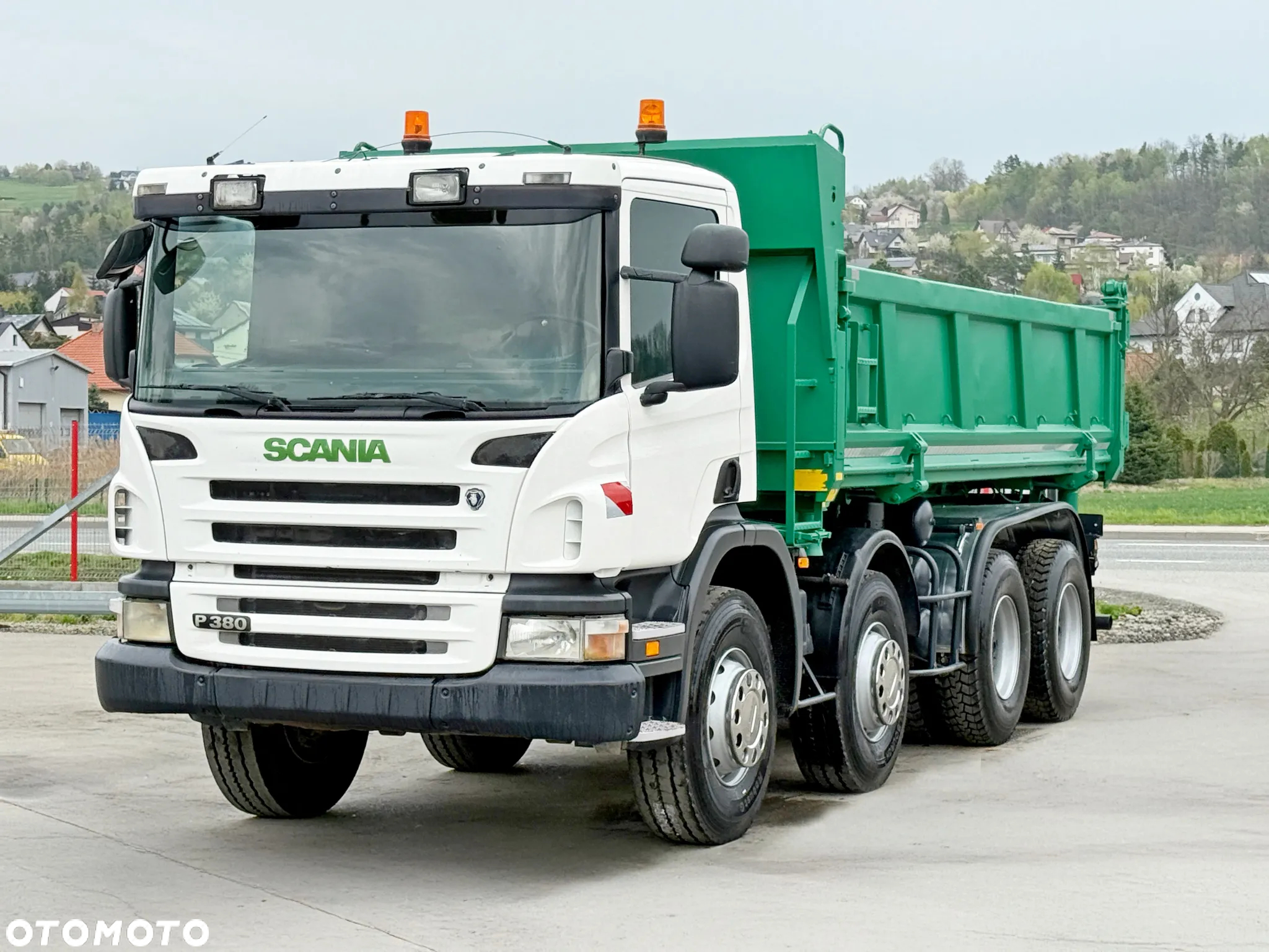 Scania P 380 * WYWROTKA 5,70 m + BORDMATIC * 8x4 * STAN BDB - 2
