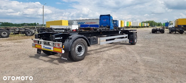 Krone 18.500zł netto KRONE 7.60M DO ZABUDOWY 2017ROK OPONY 385/65R22.5 ST.bdb MOŻLIWOŚĆ TRANSPORTU