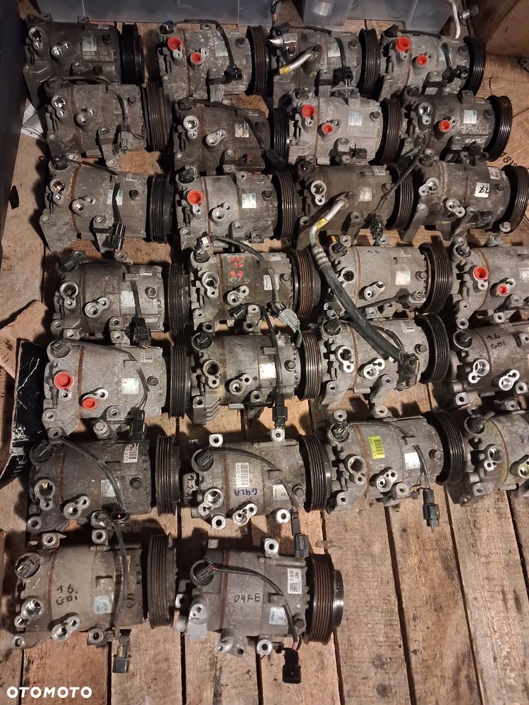 Kompresor sprężarka pompa klimatyzacji hyundai i10 i20 i30 i40 tucson elantra santafe 1.0 1.1 1.2 1.4 1.5 1.6 1.7 2.0 2.2 crdi - 2