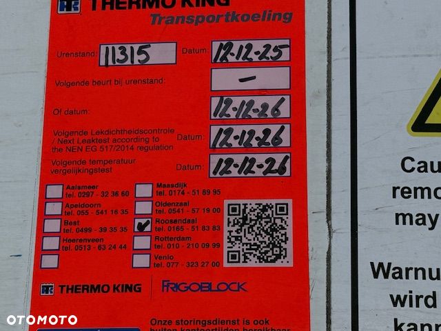 Schmitz Cargobull A 400 Tiefkühler Standard Ladebordwand - 5
