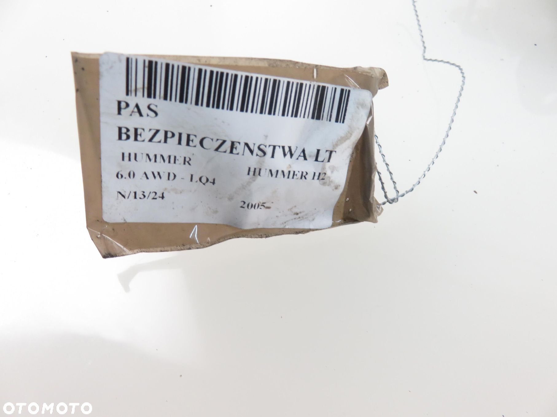 PAS LEWY TYLNY HUMMER HUMMER H2 10385063 - 2