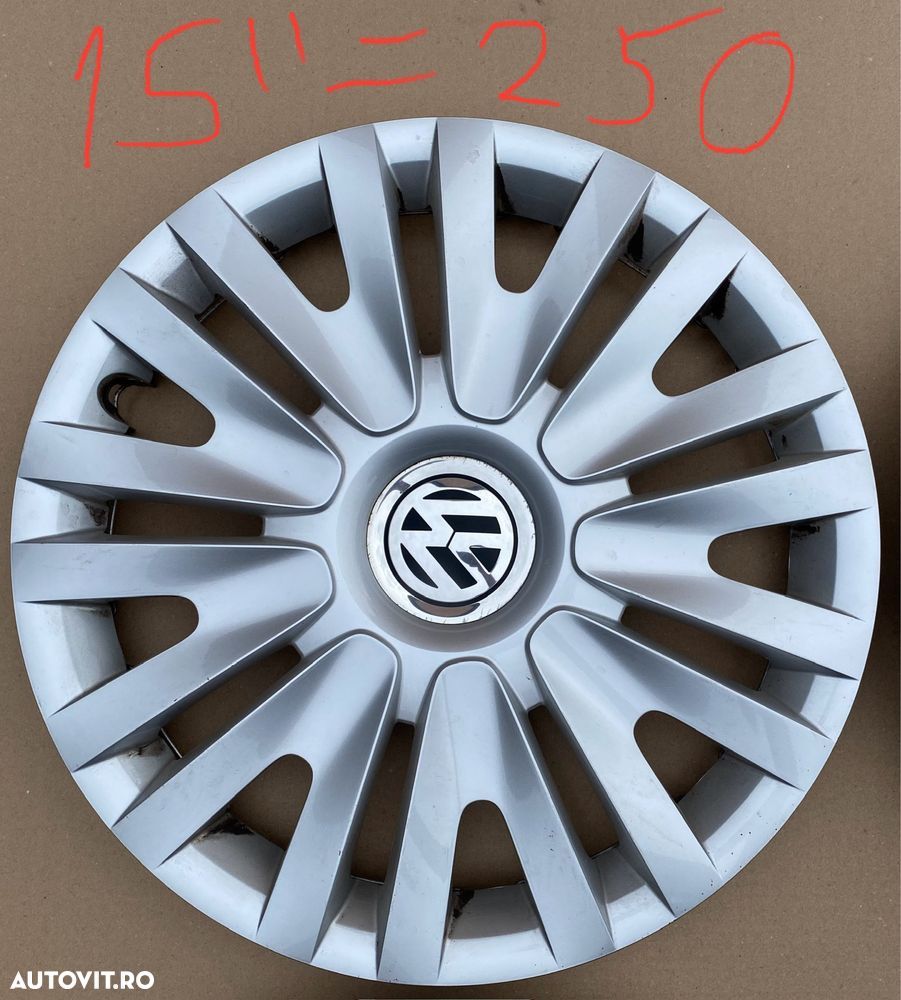 CapaceRoti/CapaceJante 15"VwPassat/Golf4/5/6,Touran/Sharan/Caddy/Jetta - 3