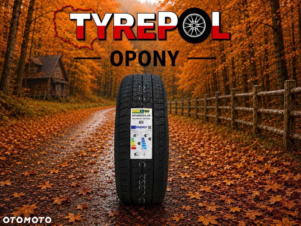 Całoroczna OPONA 195/75 r16C dostawcza bus Wielosezon TBB TIRES