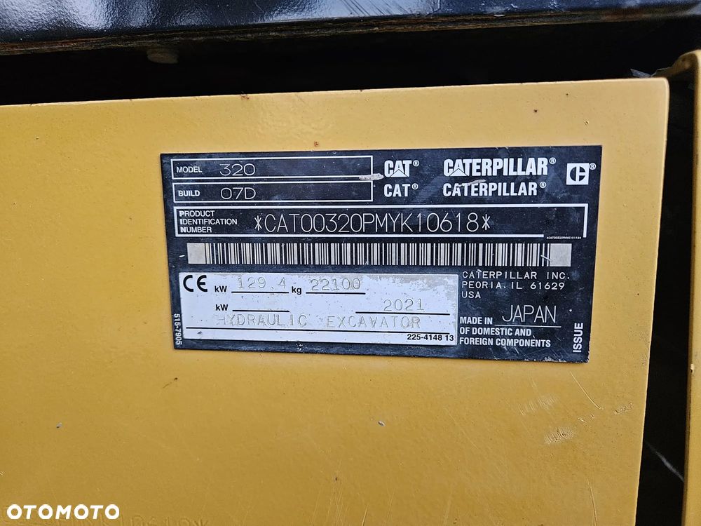 Caterpillar CAT 320 2021 5953 MTG, 318 325 323 320E 320F KOPARKA GĄSIENICOWA - 31