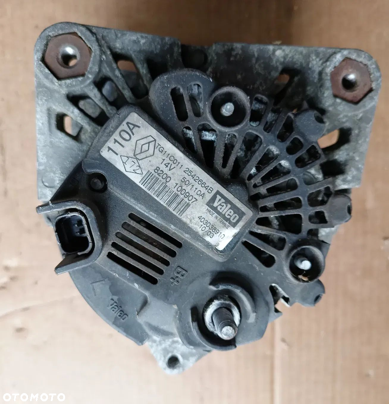 Micra K12 alternator 1,5DCI 1,2 16V benzyna Nissan - 2