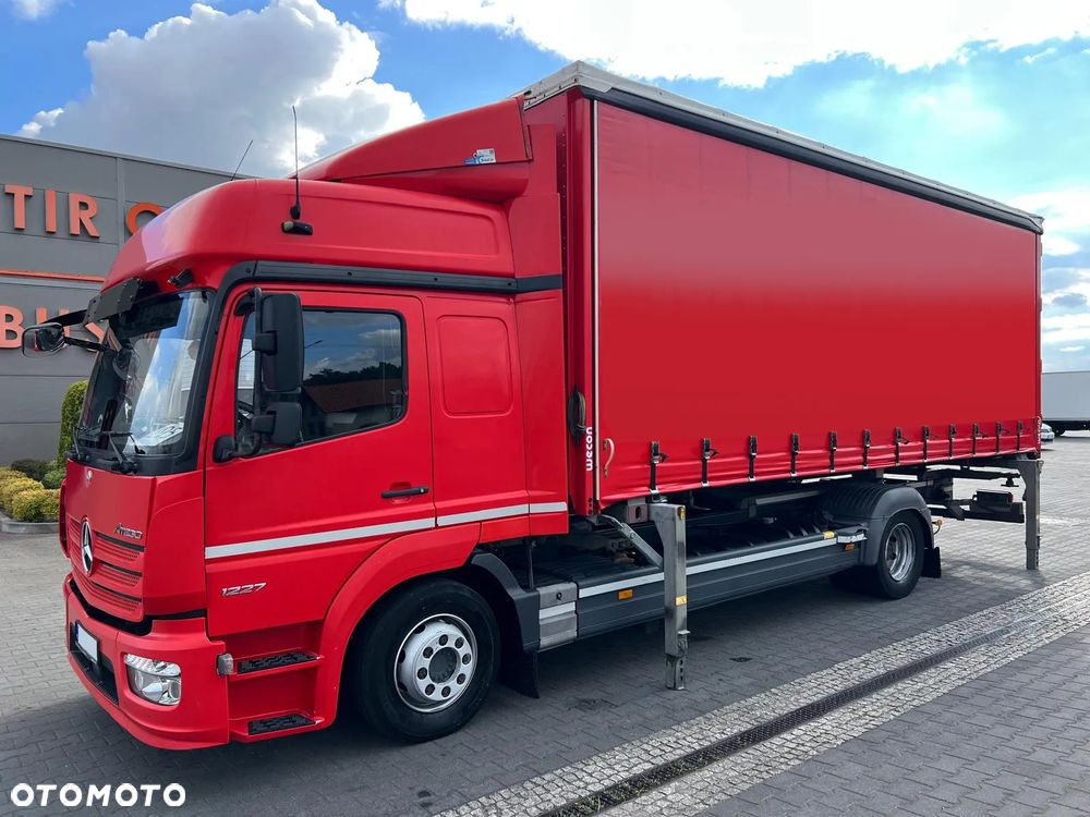 Mercedes-Benz ATEGO 1227 EURO 6 BDF FIRANKA PLANDEKA WYMIENNA ZABUDOWA - 2