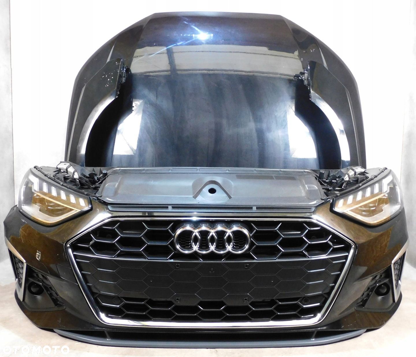 AUDI A4 B9 8W LIFT S LINE PRZÓD ZDERZAK LAMPY MASKA BŁOTNIKI PAS FULL LED - 1