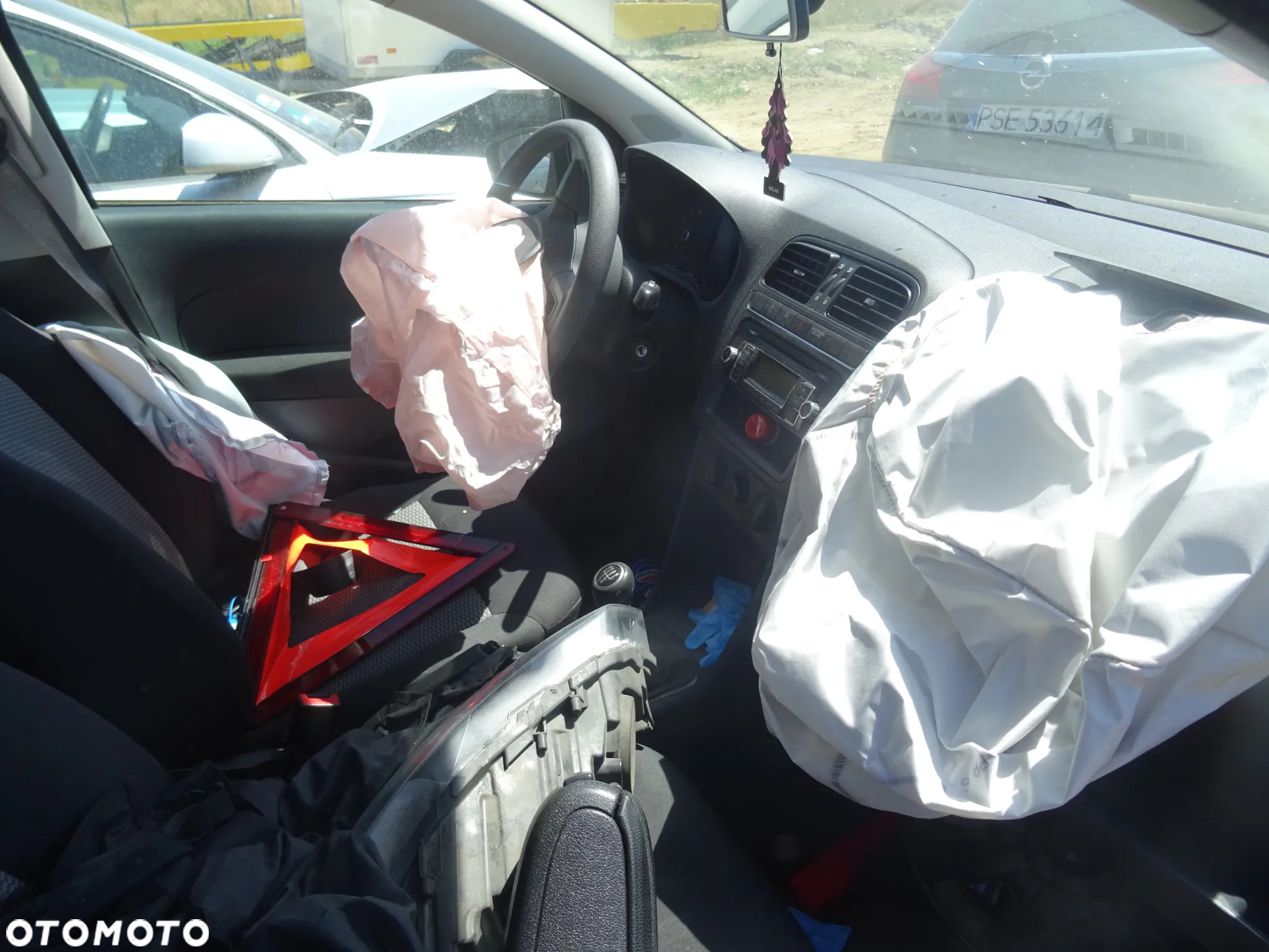 Vw Polo 2010 lakier(LO41) na części maska zderzak błotnik drzwi klapa - 5